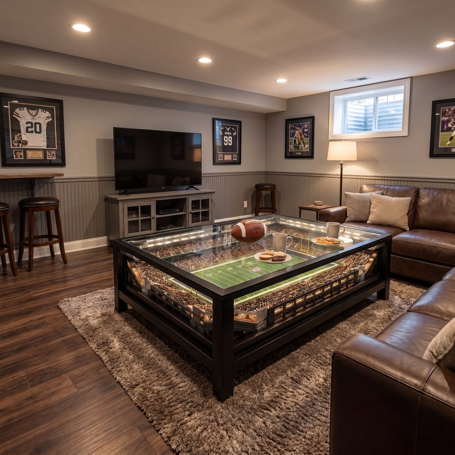 Customer photo of the stadium table